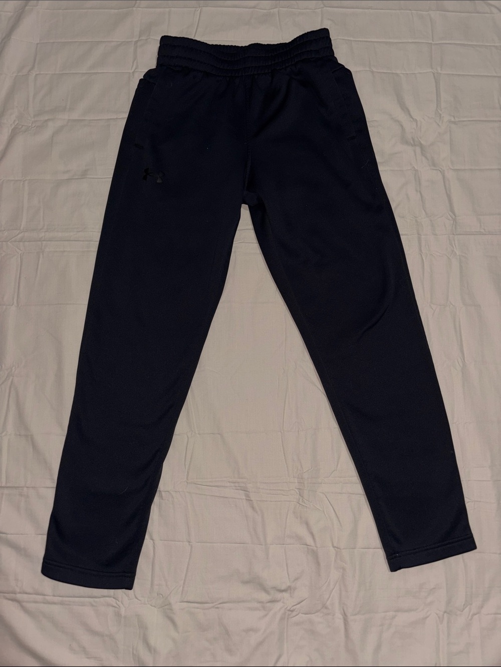 Under Armour Men's Navy Black Slim Athletic Joggers